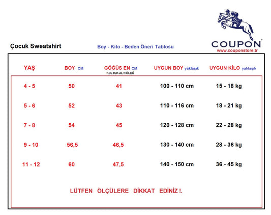 Çocuk Sweatshirt - Siyah