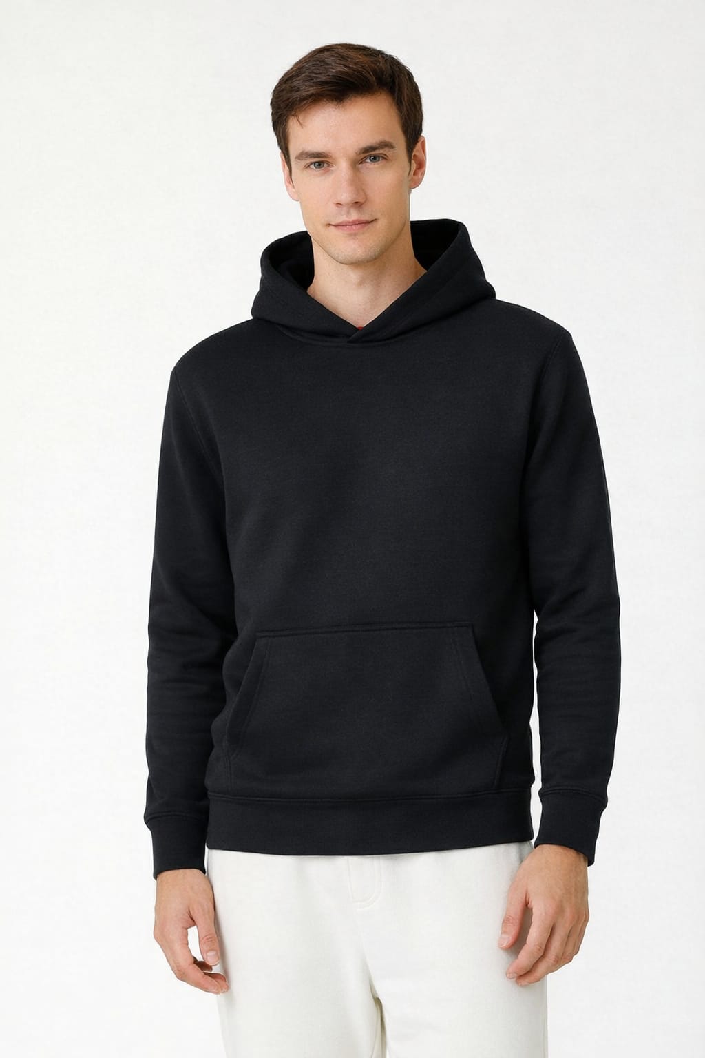 Kapüşonlu Sweatshirt - Siyah