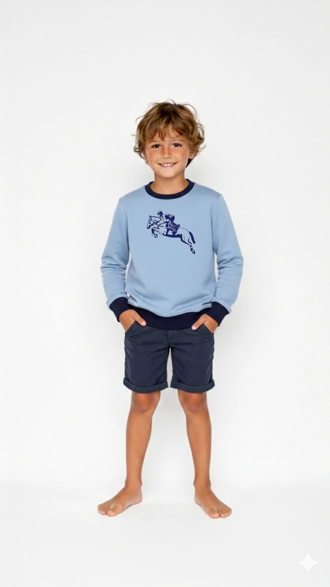 Çocuk Sweatshirt / Logo Baskılı - 12 Renk