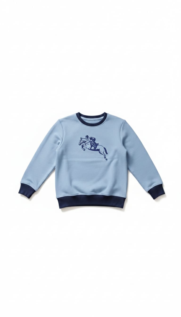 Çocuk Sweatshirt / Logo Baskılı - 12 Renk