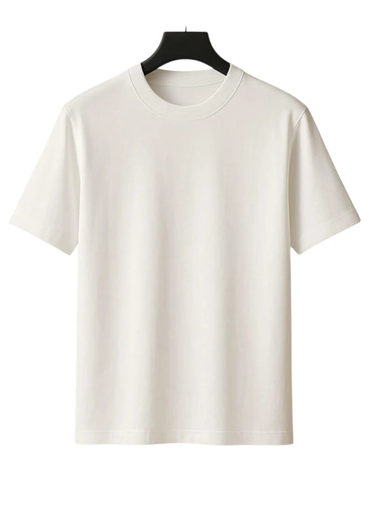 Kısa Kol T-shirt - Beyaz