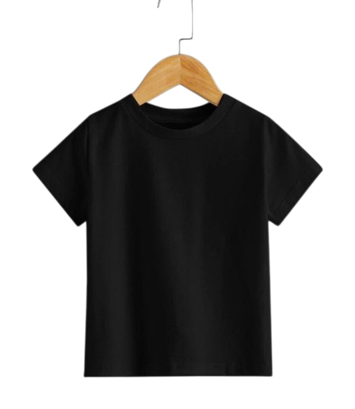Çocuk Kısa Kol T-shirt - Siyah