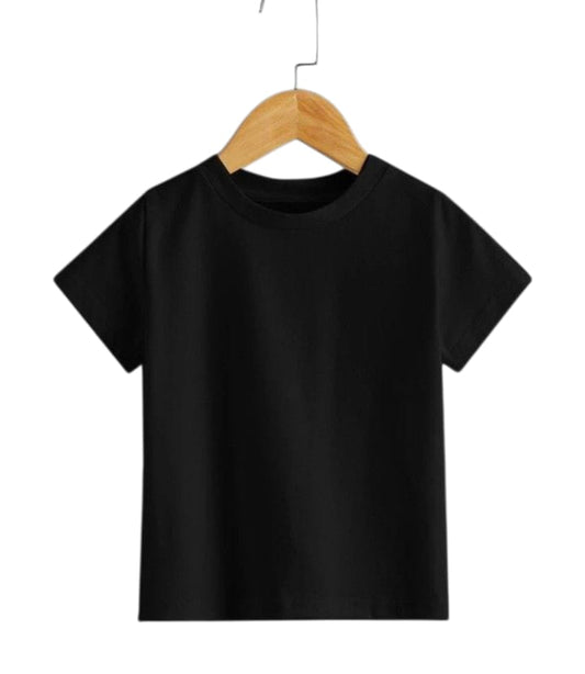 Çocuk Kısa Kol T-shirt - Siyah
