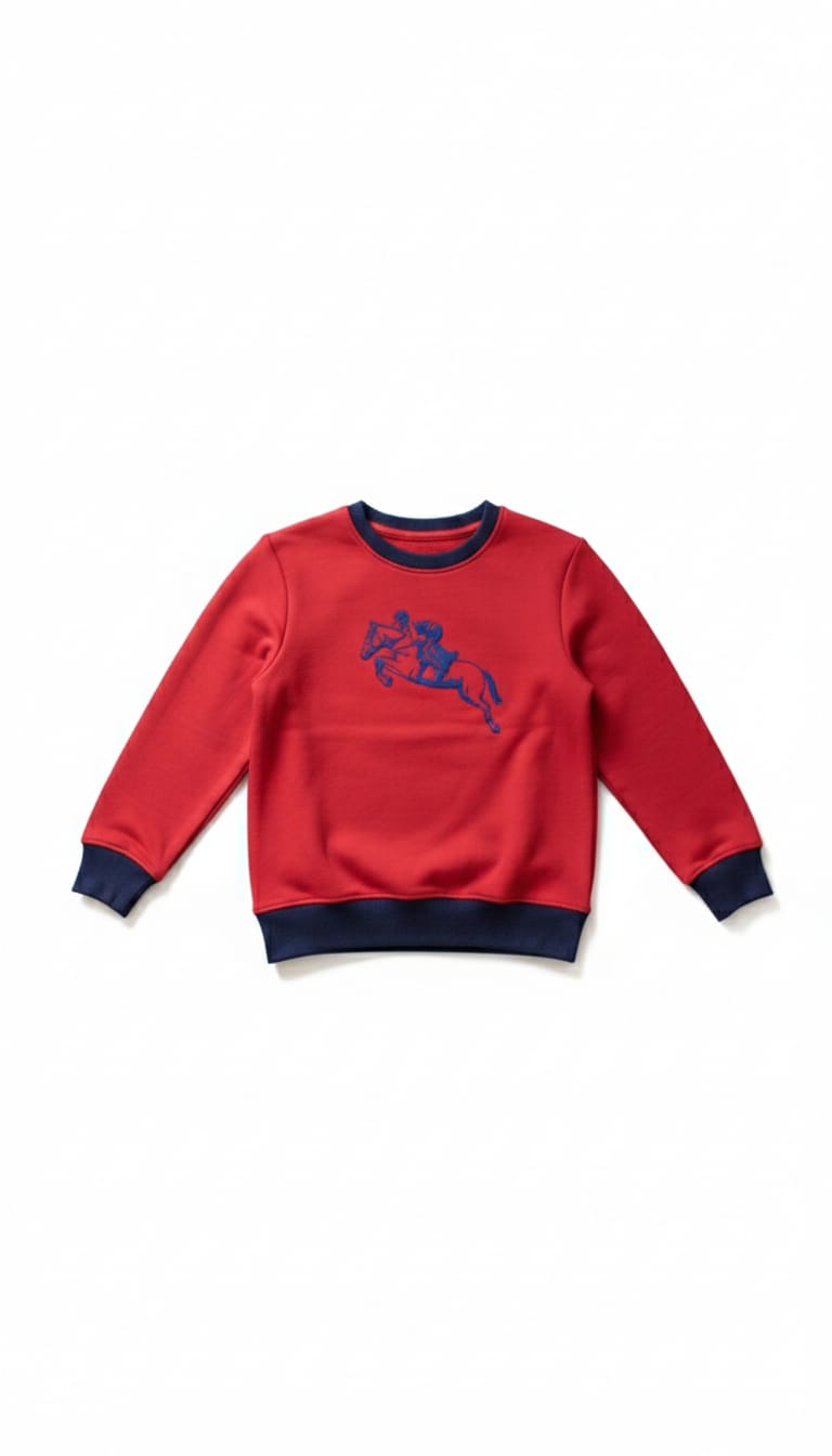 Çocuk Sweatshirt / Logo Baskılı - 12 Renk