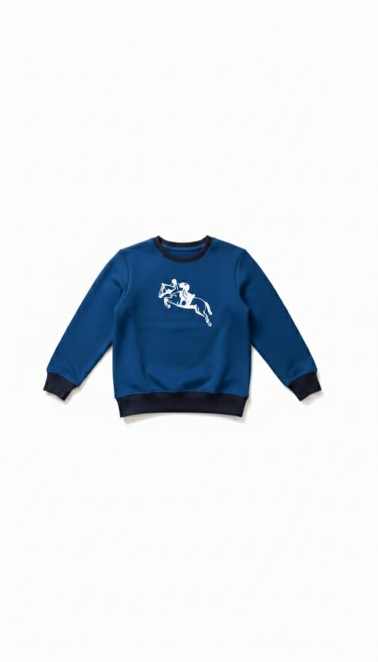 Çocuk Sweatshirt / Logo Baskılı - 12 Renk