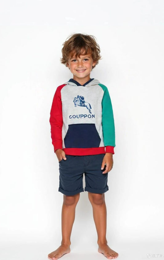 Çocuk Kapüşonlu Sweatshirt - 8007