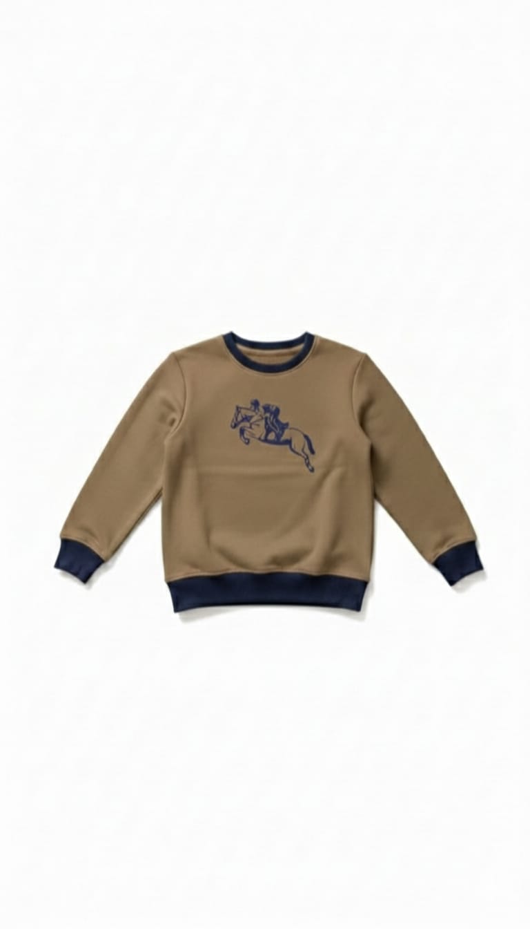 Çocuk Sweatshirt / Logo Baskılı - 12 Renk