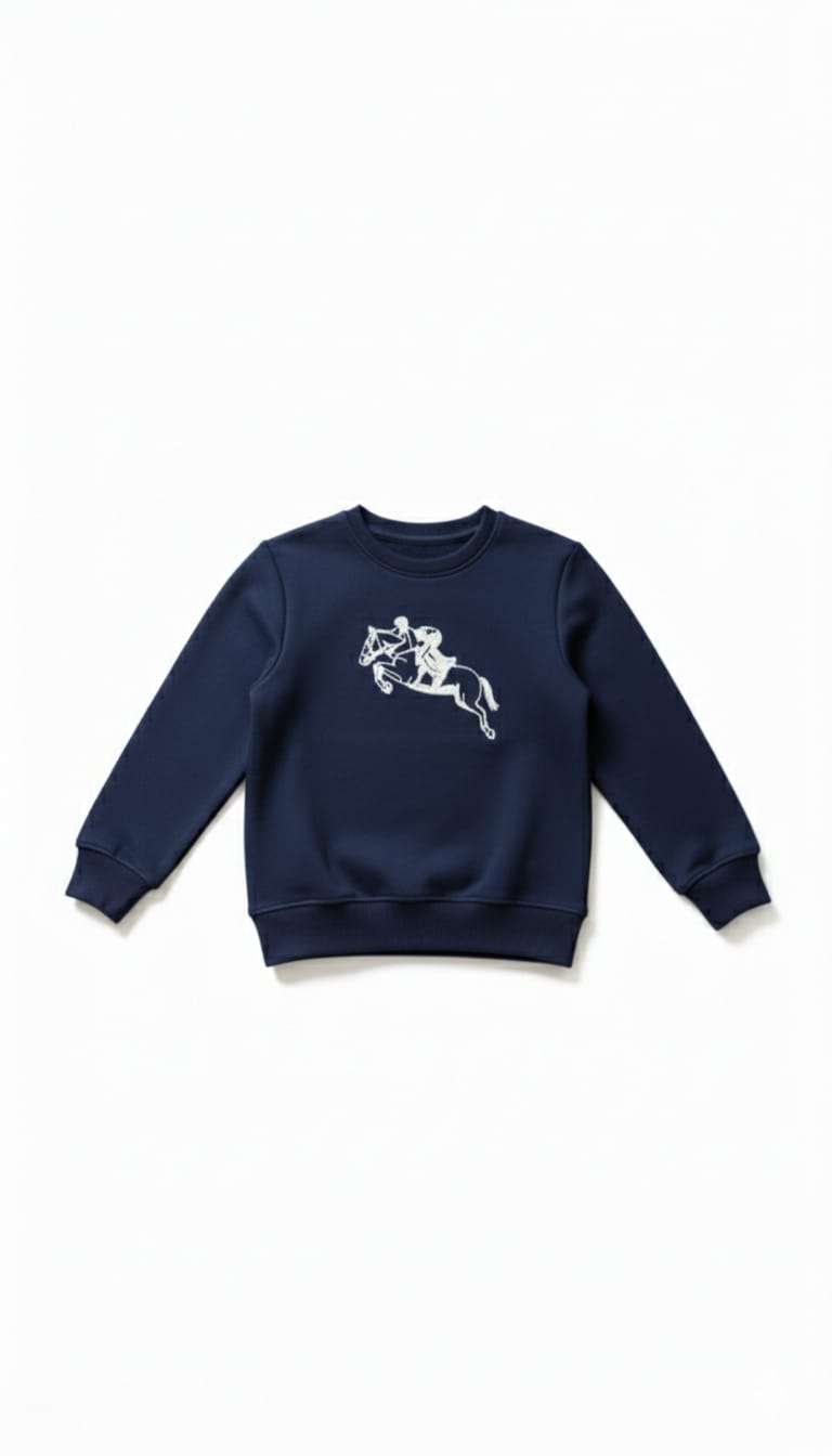 Çocuk Sweatshirt / Logo Baskılı - 12 Renk