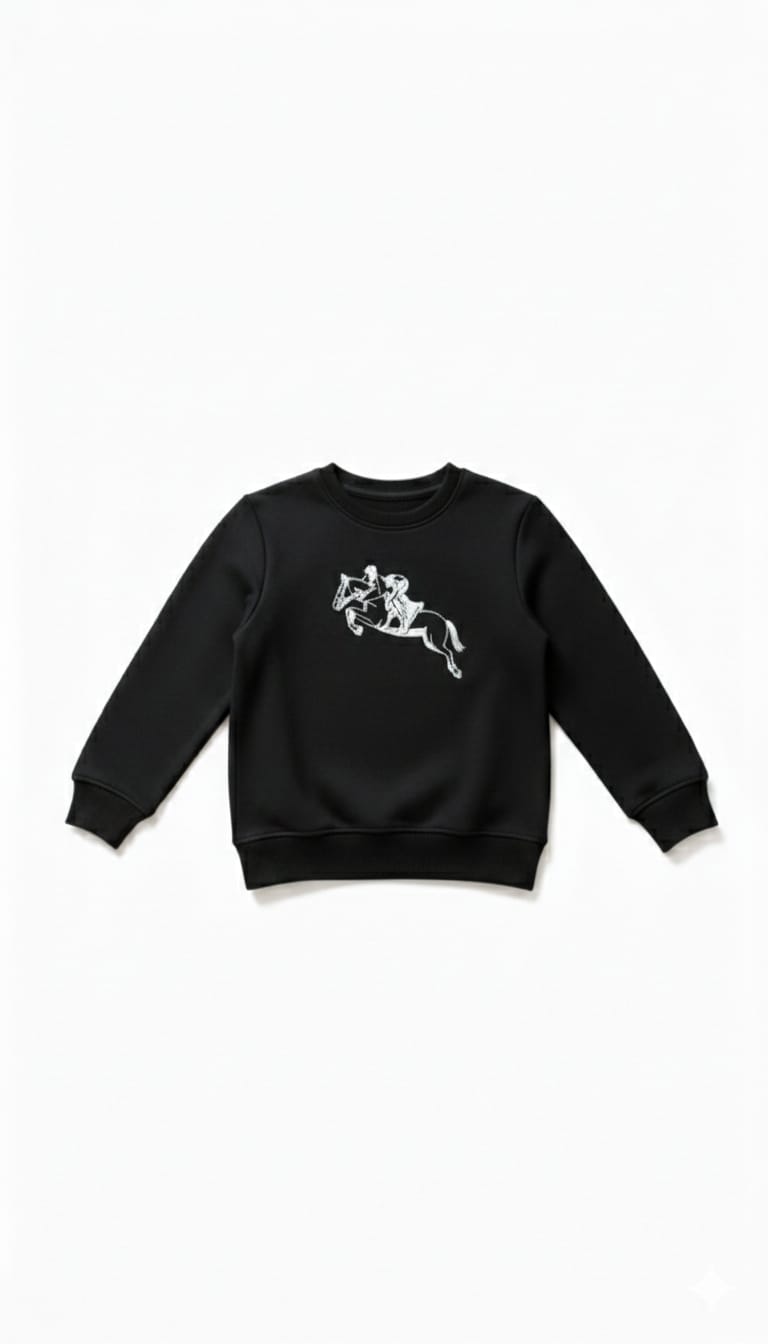 Çocuk Sweatshirt / Logo Baskılı - 12 Renk