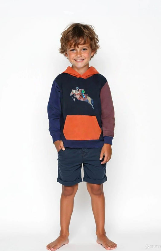 Çocuk Kapüşonlu Sweatshirt - 8008